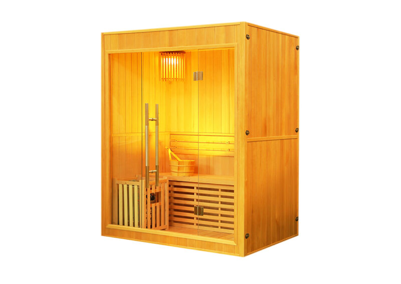 health by fun sauna fińska sucha premium 300 - piec harvia