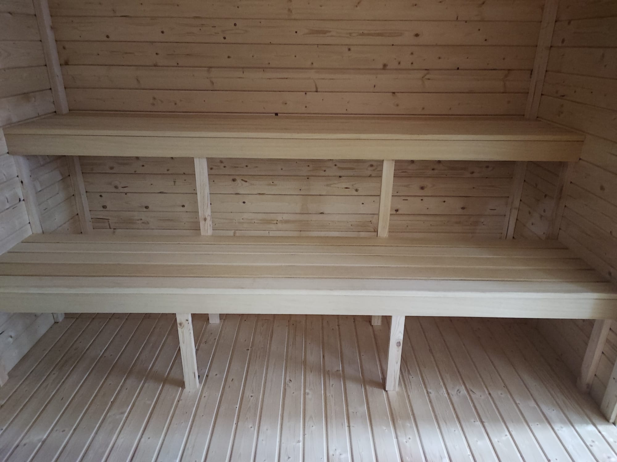 Ogrodowy domek saunowy model Helsinki