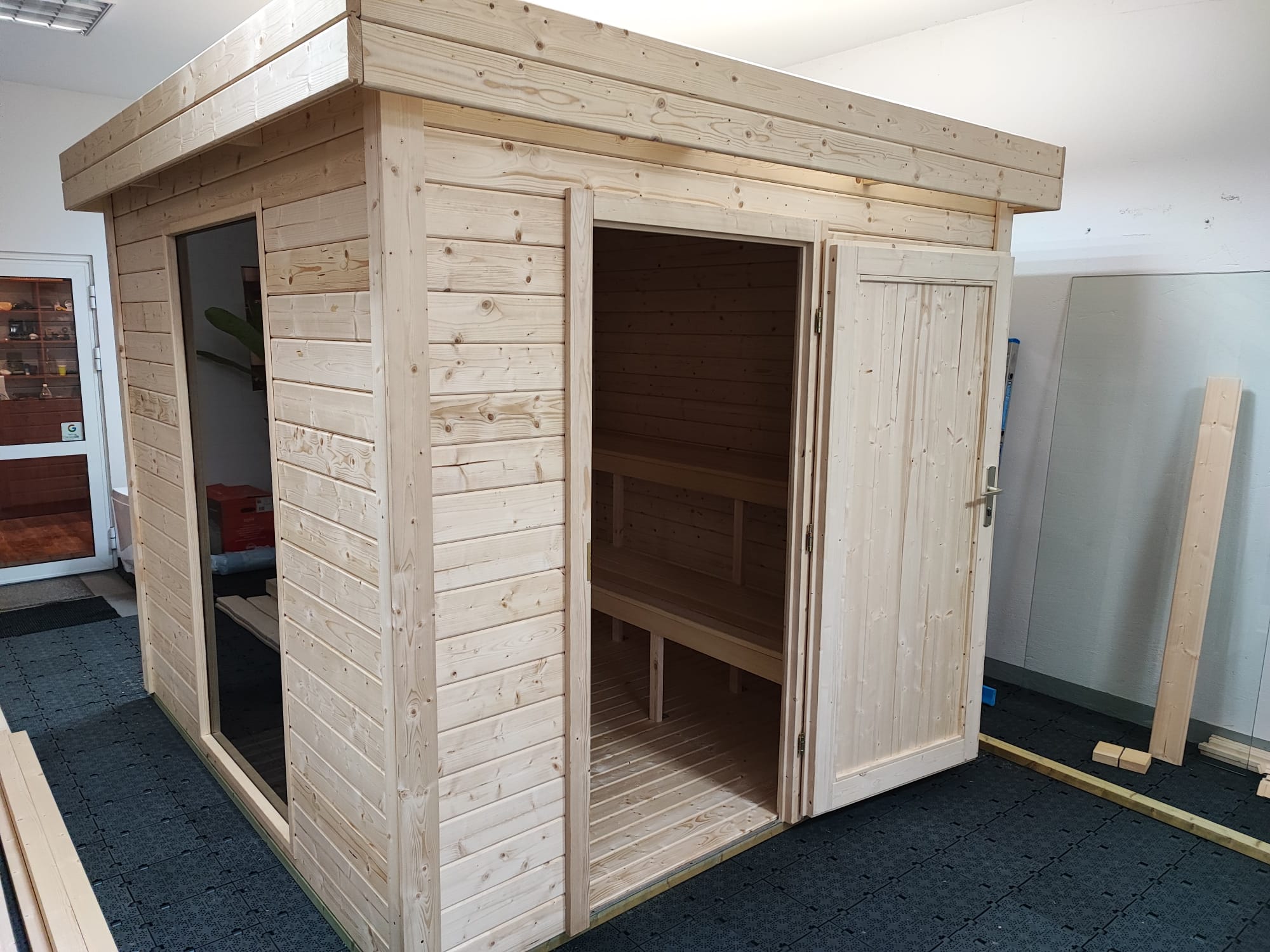 health by fun ogrodowy domek saunowy model helsinki