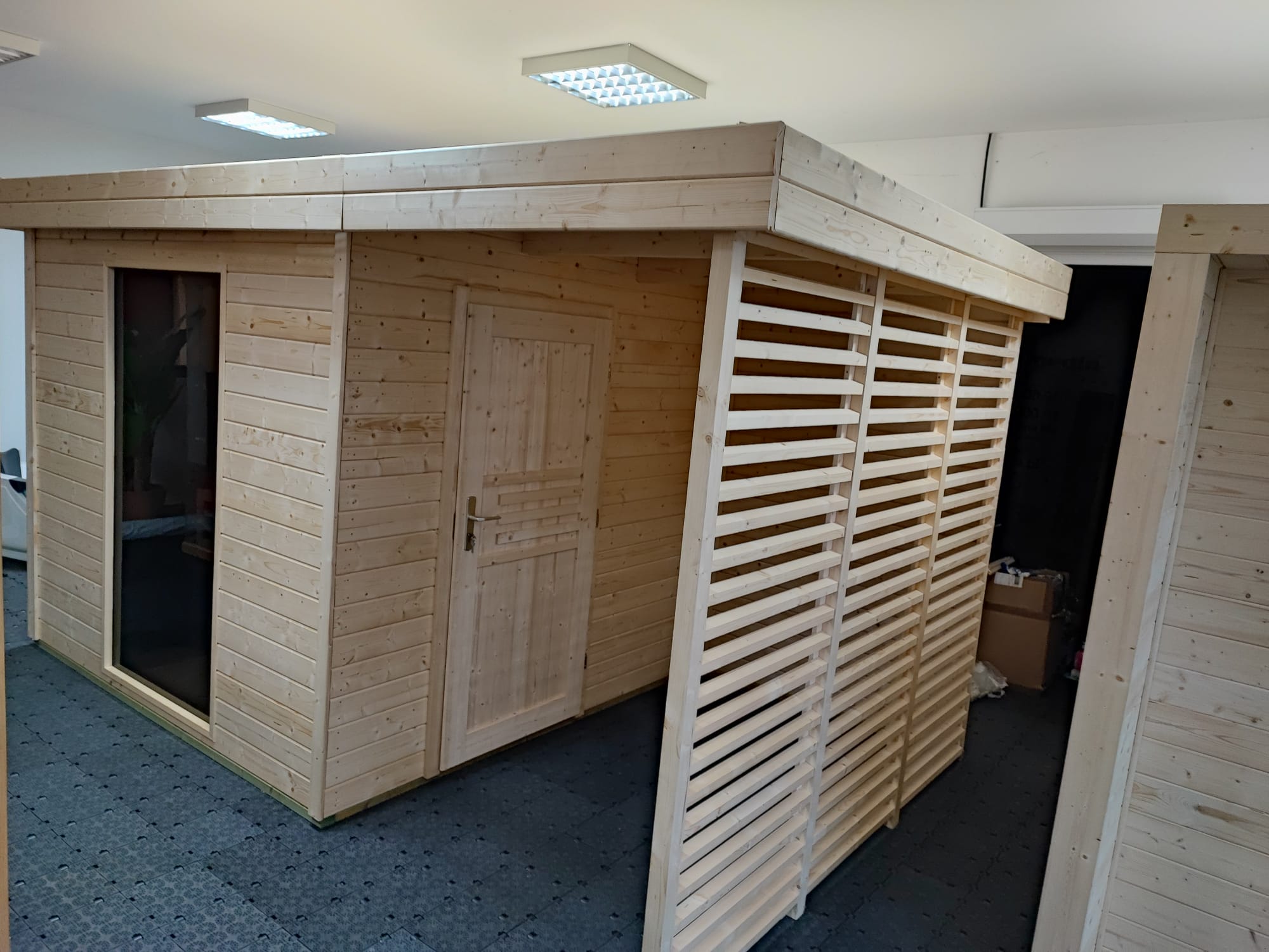 Ogrodowy domek saunowy model Helsinki 2